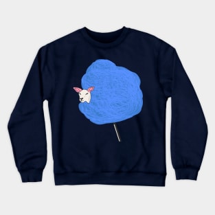 Lamb cotton candy Crewneck Sweatshirt